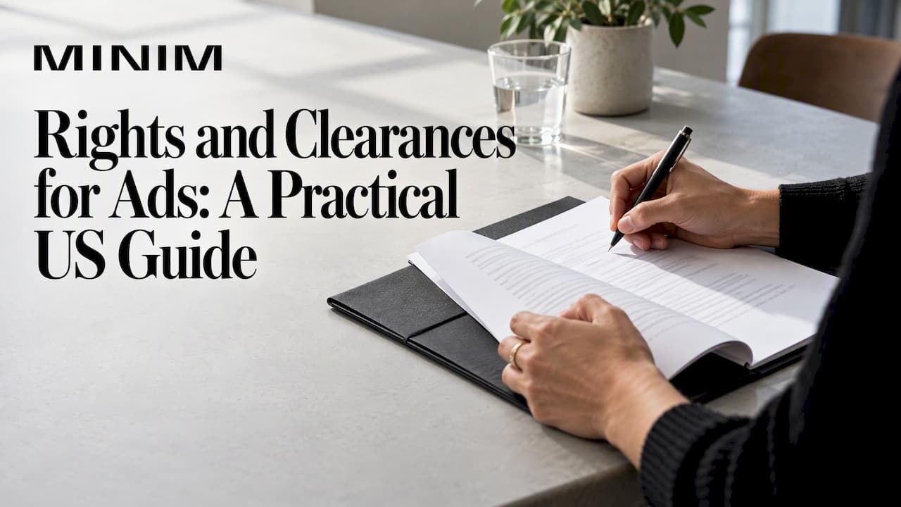 Rights and Clearances for Ads: A Practical US Guide